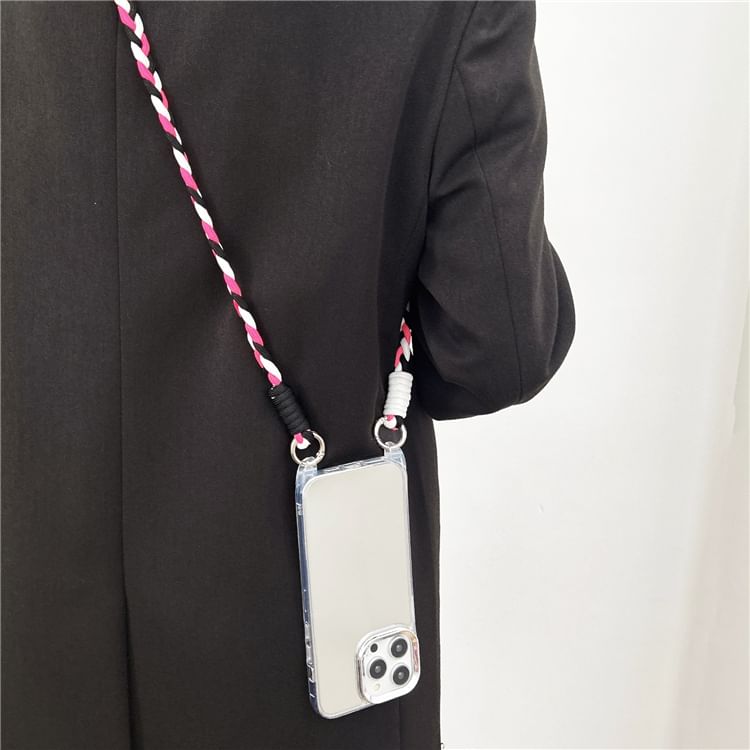 Geflochtene Handy-Lanyard-Hülle