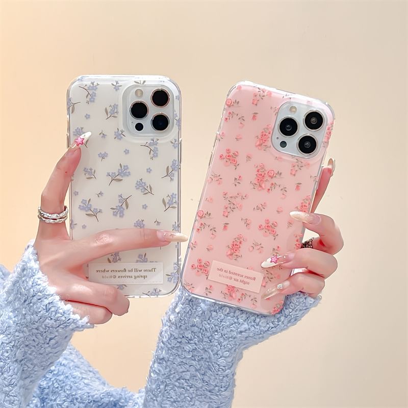 Floral Phone Case - Compatible with iPhone