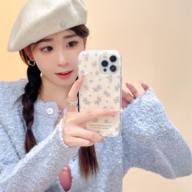 Floral Phone Case - Compatible with iPhone
