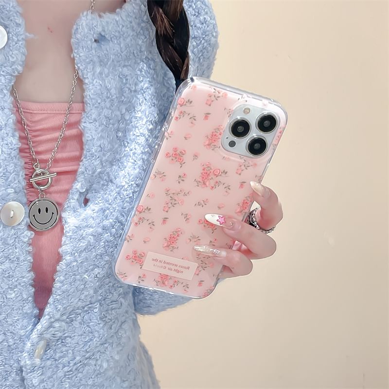 Floral Phone Case - Compatible with iPhone