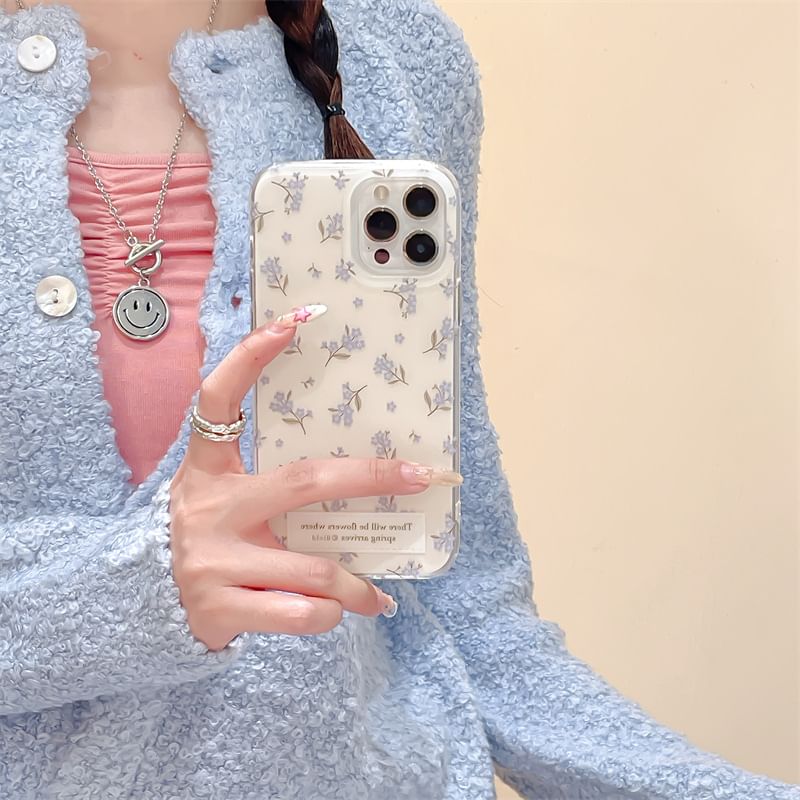 Floral Phone Case - Compatible with iPhone