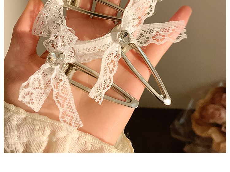 Clip Lace / Bow Set Hair