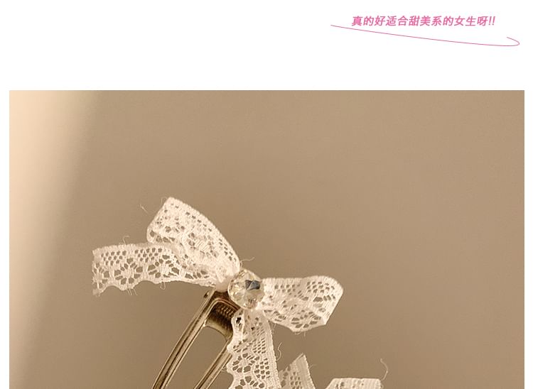 Clip Lace / Bow Set Hair