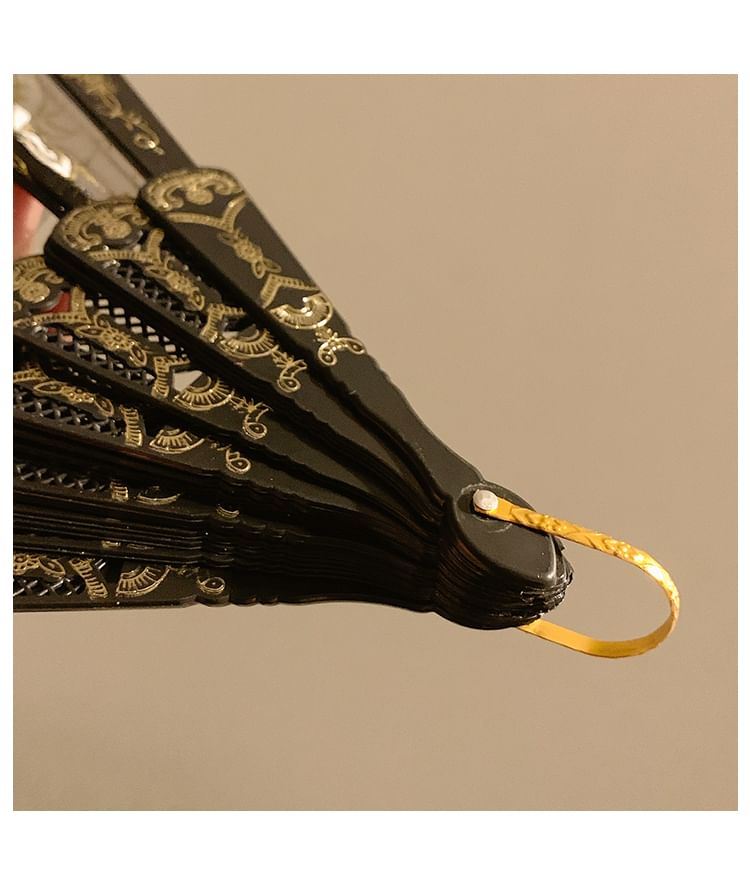 Set Fan Floral Hand / Foldable Designs) (Various Lace Choker