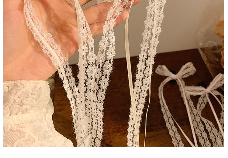 Clamp 2: Ribbon Lace Hair of Set
