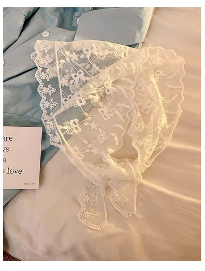 Triangle Lace Head Scarf Designs) (Various