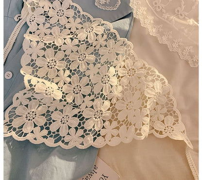 Triangle Lace Head Scarf Designs) (Various