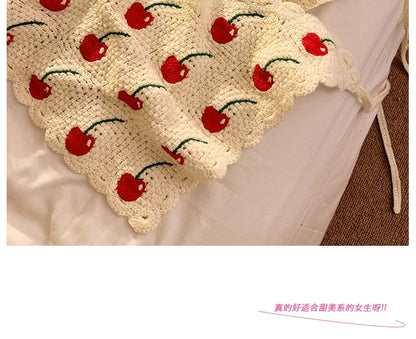 Scarf Embroidered Triangle (Various Designs) Head