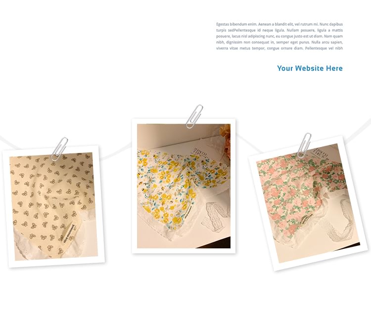 Print Head Designs) (Verschiedene Blumenschal Dreieck