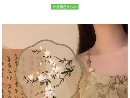 Hand-/Fächerbestickte Druckquaste