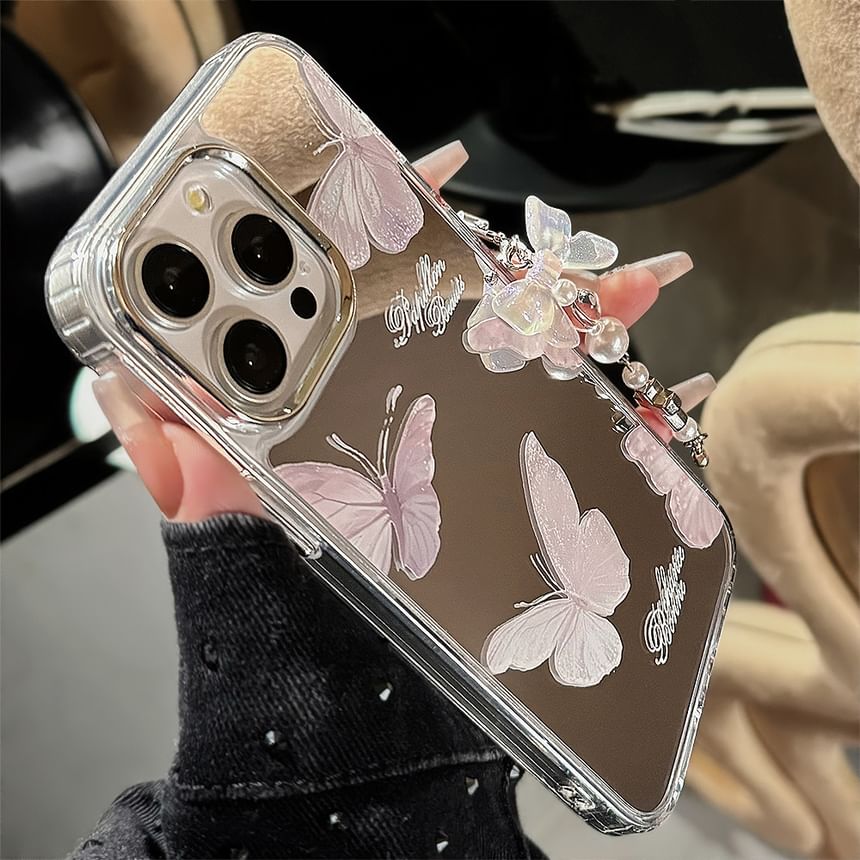 Mirrored Phone Butterfly Case