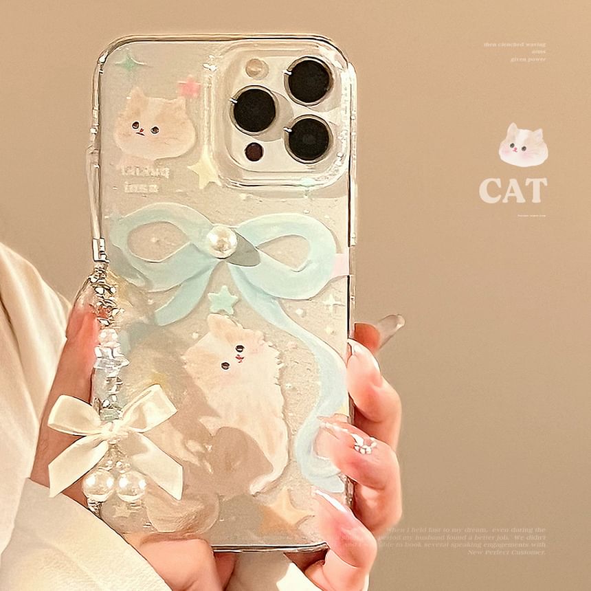 Cat Bow Phone Case