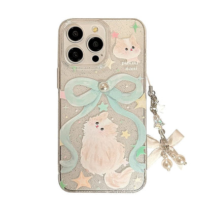 Cat Bow Phone Case