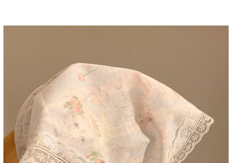 Stirnband-Designs mit Spitzendruck) (Bandana mit verschiedenen Verzierungen