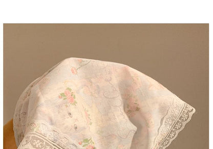 Stirnband-Designs mit Spitzendruck) (Bandana mit verschiedenen Verzierungen