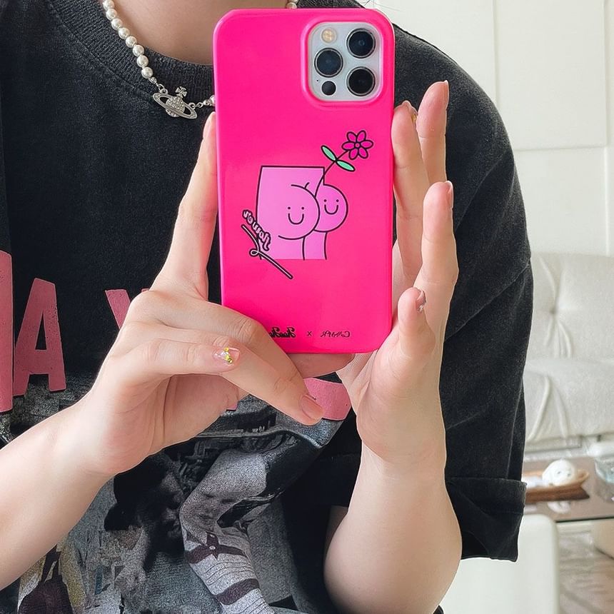 Hülle Phone Butt Floral