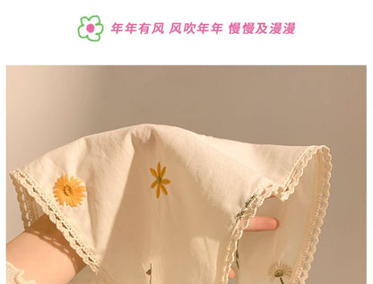 （バンダナ花柄刺繍シュシュ各種/デザイン）