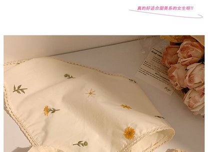 （バンダナ花柄刺繍シュシュ各種/デザイン）