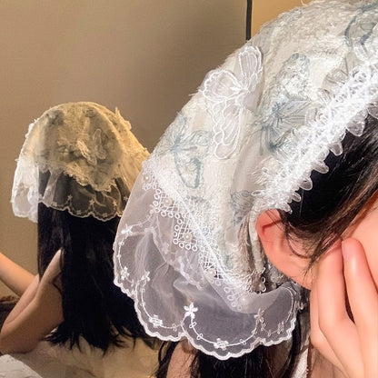 Spitzen-Schmetterlings-Bandana-Besatz-Designs) (Verschiedene