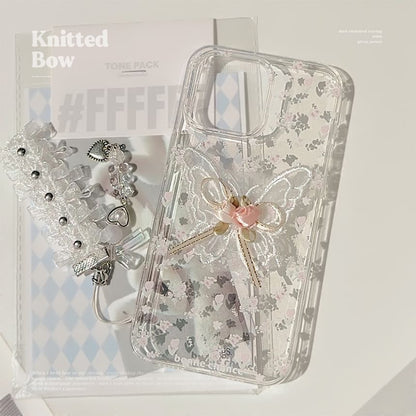 / Set Spitze Charm Schmetterling Hülle Handy