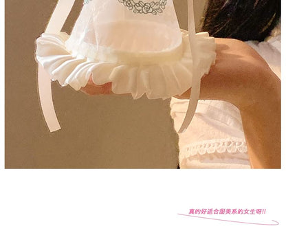 パーティーフリルハット刺繍