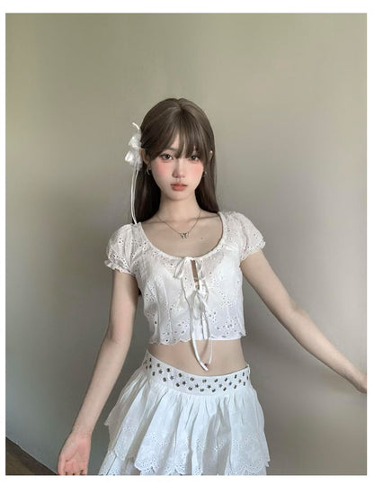 Clip Hair Bowknot Flower