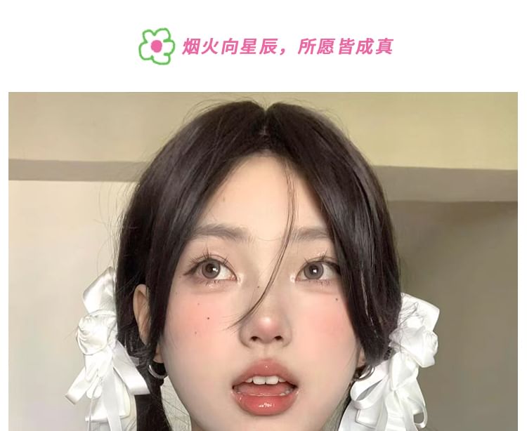 Clip Hair Bowknot Flower