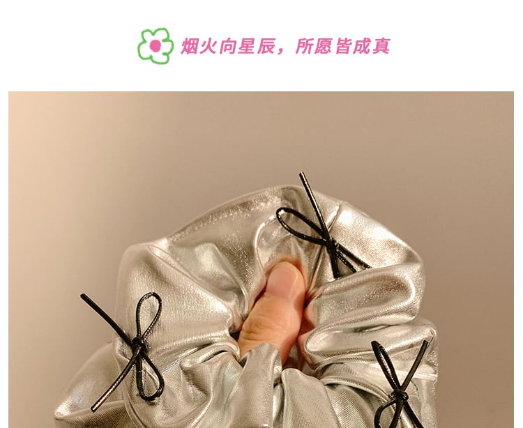 Trim Ruffle Scrunchie