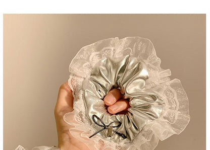 Trim Ruffle Scrunchie