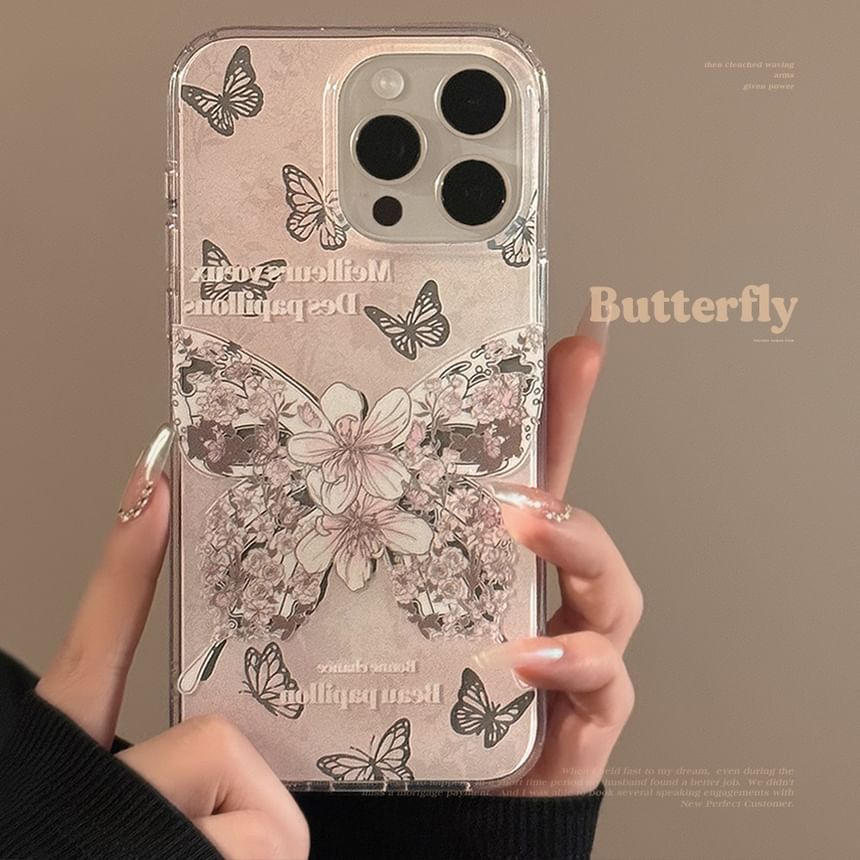 Strap Butterfly Case / Telefon-Set