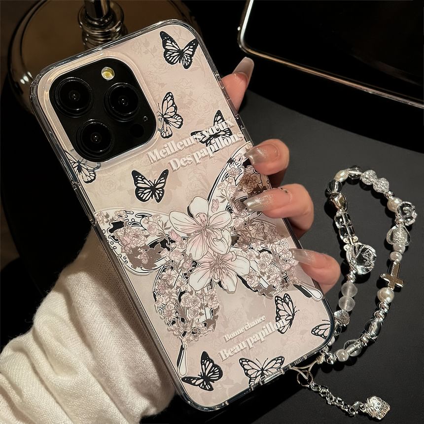 Strap Butterfly Case / Telefon-Set