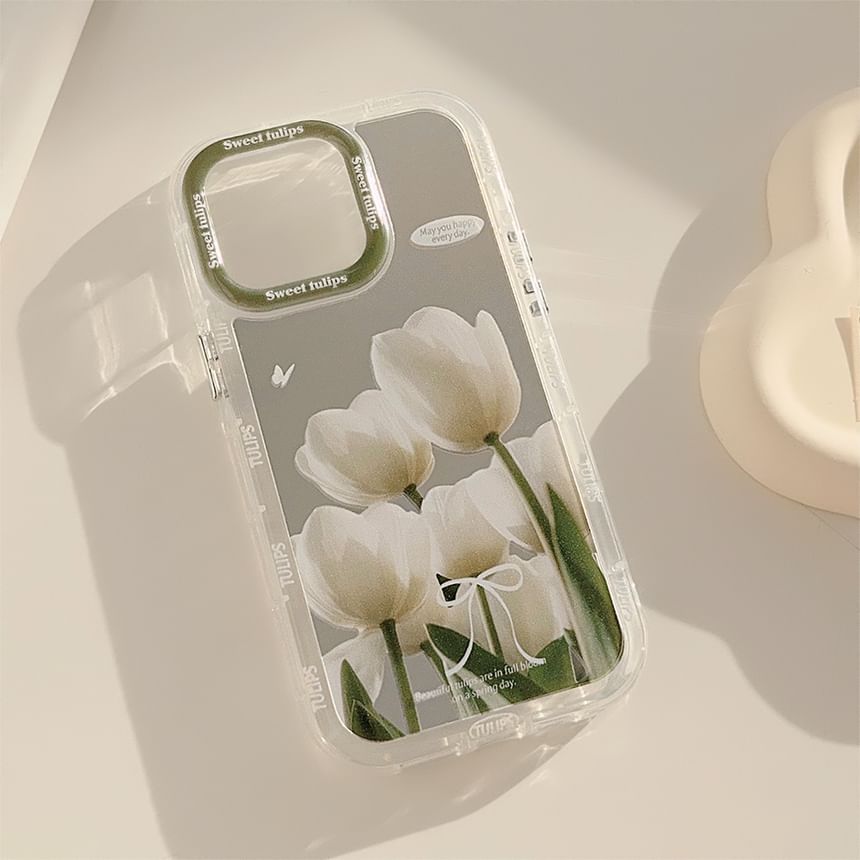 Case Phone Mirrored Tulip