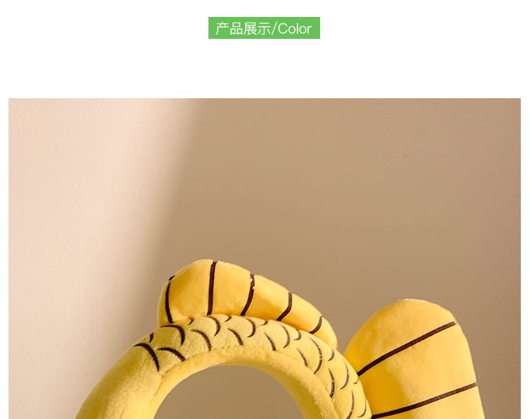 Face Headband Chenille Wash Fish