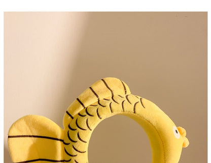 Face Headband Chenille Wash Fish