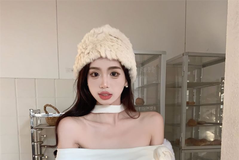 Long-Sleeve Off Shoulder Pom Pom Mini Bodycon Dress