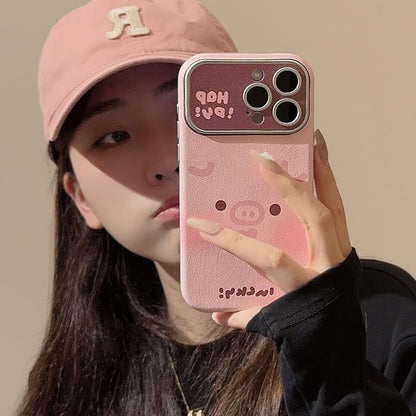 Case Faux Phone Leather Animal