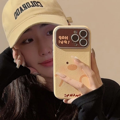 Case Faux Phone Leather Animal