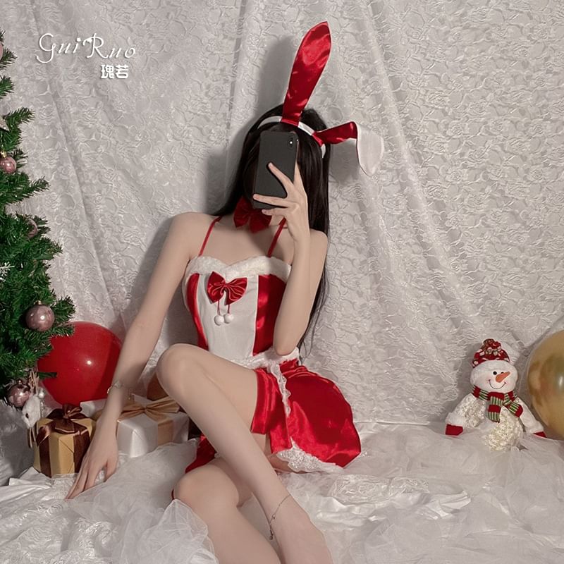Christmas Lingerie Costume Set