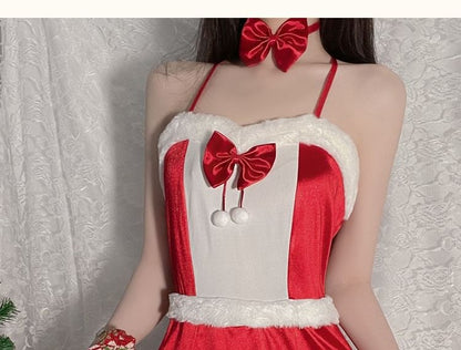 Christmas Lingerie Costume Set