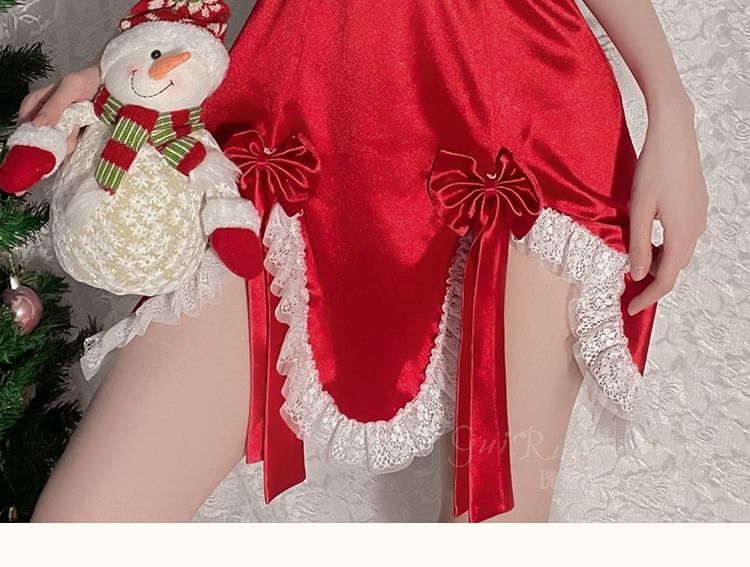 Christmas Lingerie Costume Set