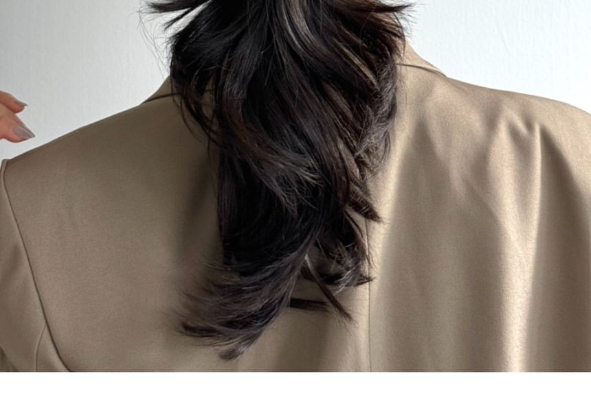 Leopard Hair Print Scrunchie