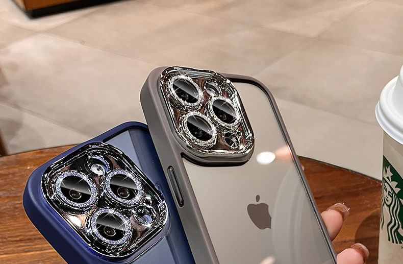 Lens Glitter Phone Case Protection