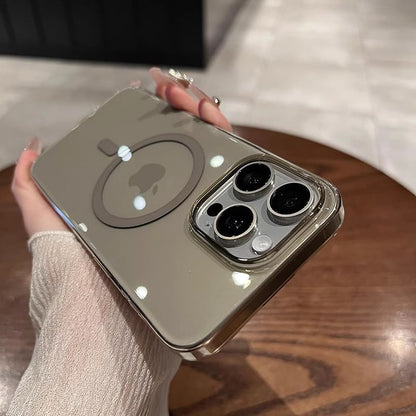 Transparent (Compatible MagSafe) Phone Magnetic with Case