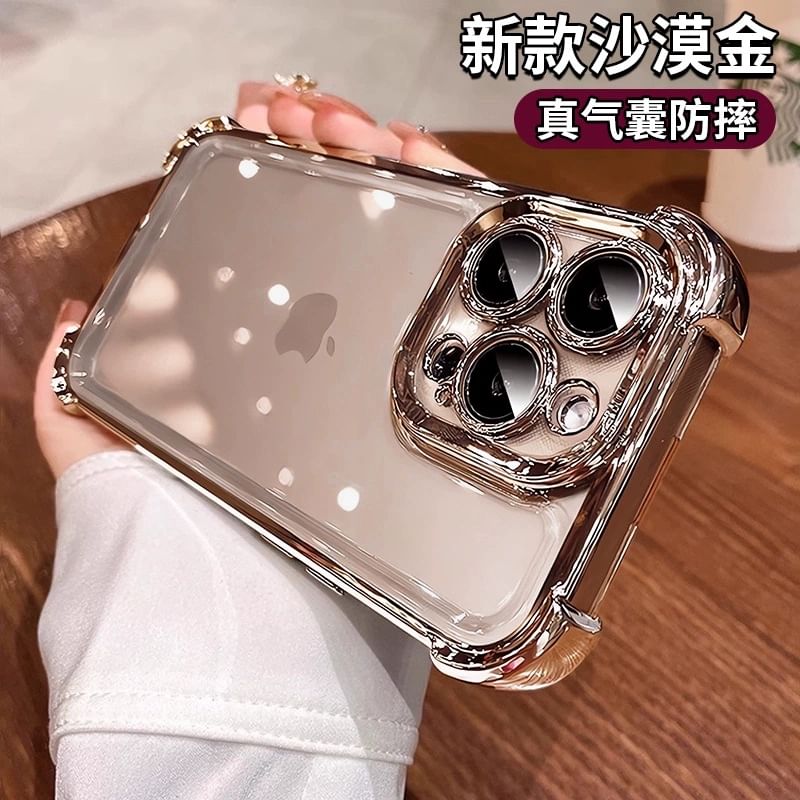 Gepolsterte Handyhülle Metallic