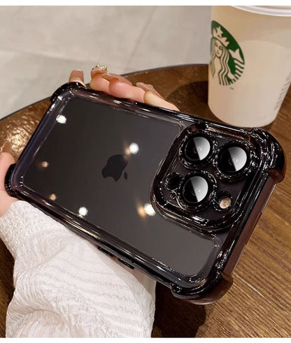 Handyhülle Metallic Gepolstert