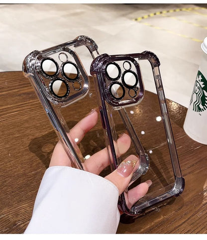 Handyhülle Metallic Gepolstert