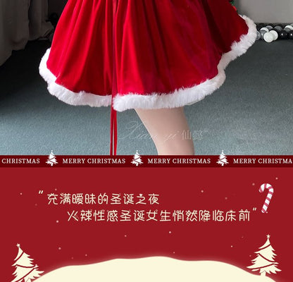Christmas Girl Cosplay Costume Set