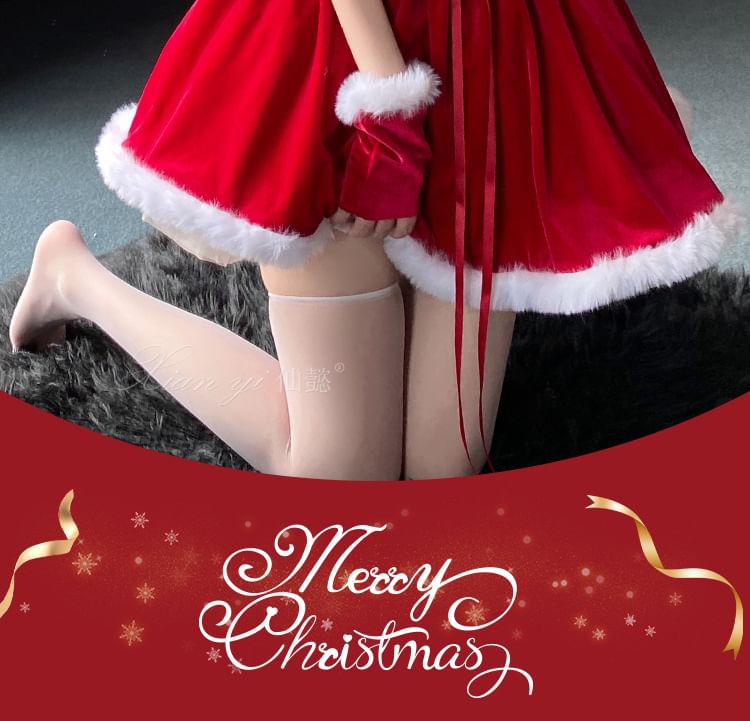 Christmas Girl Cosplay Costume Set