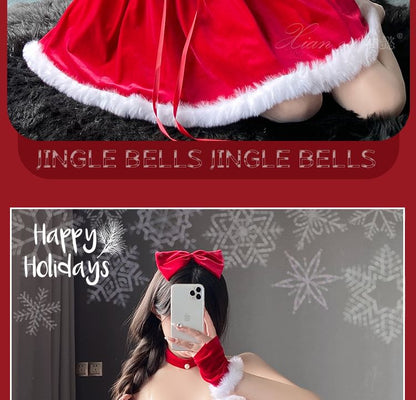 Christmas Girl Cosplay Costume Set