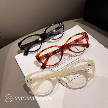 青い目の猫の遮光メガネ